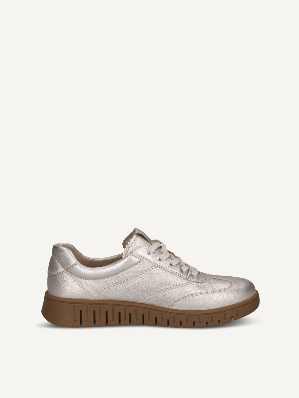 Caprice Sneaker - Platinmetall.