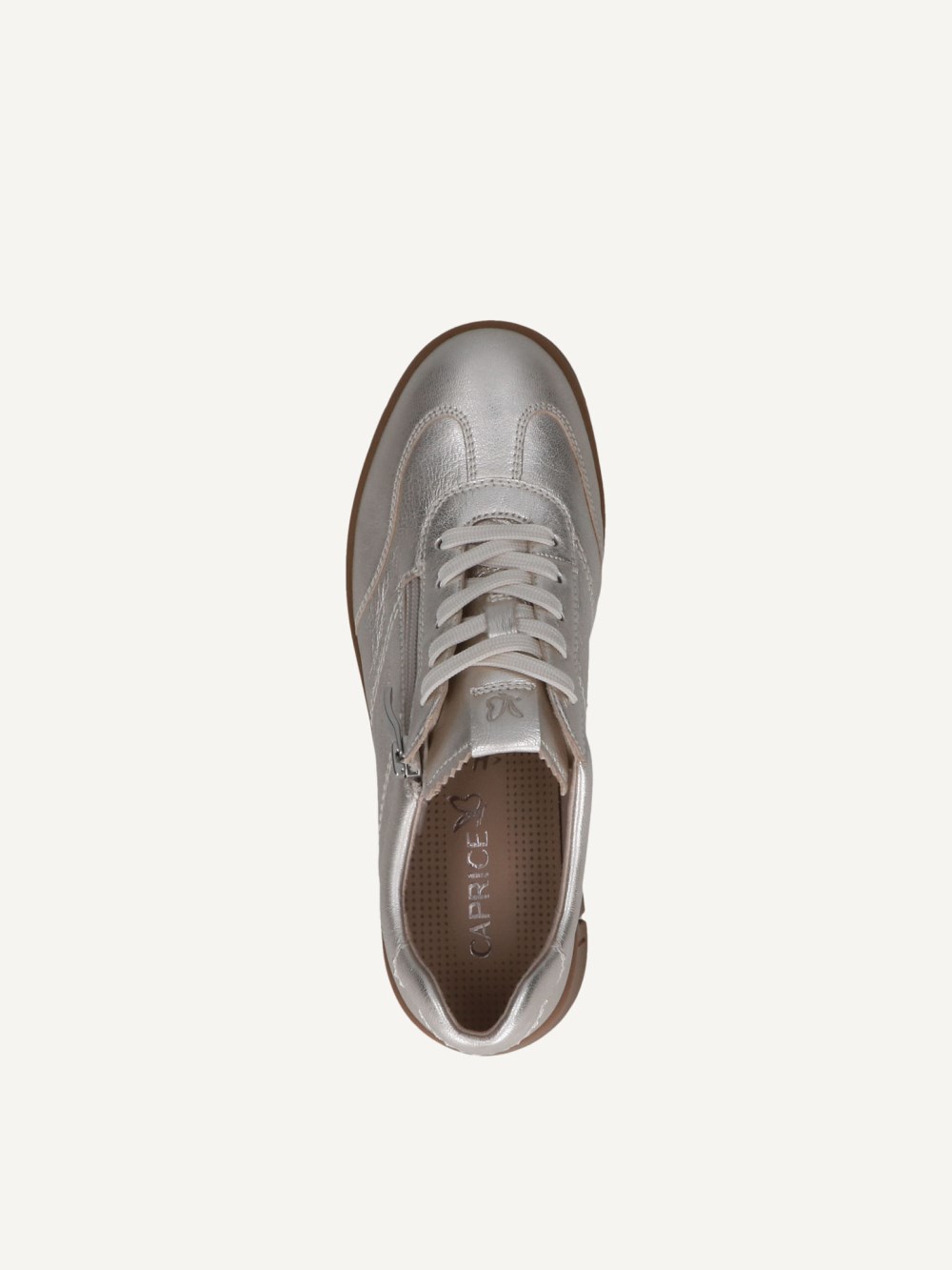 Caprice Sneaker - Platinmetall.
