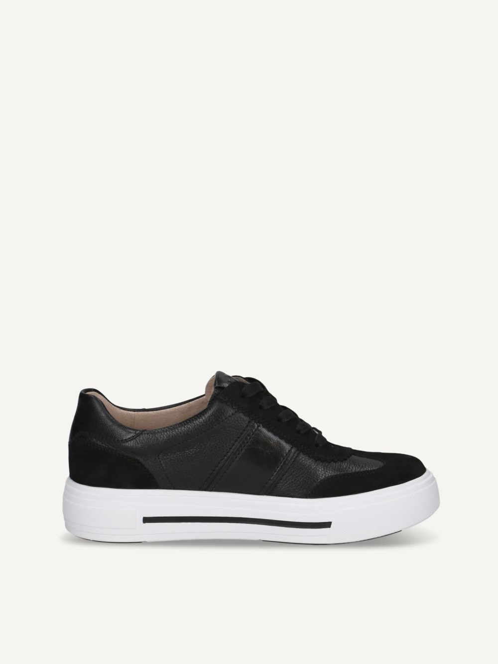 Caprice Sneaker - Schwarzer Kamm