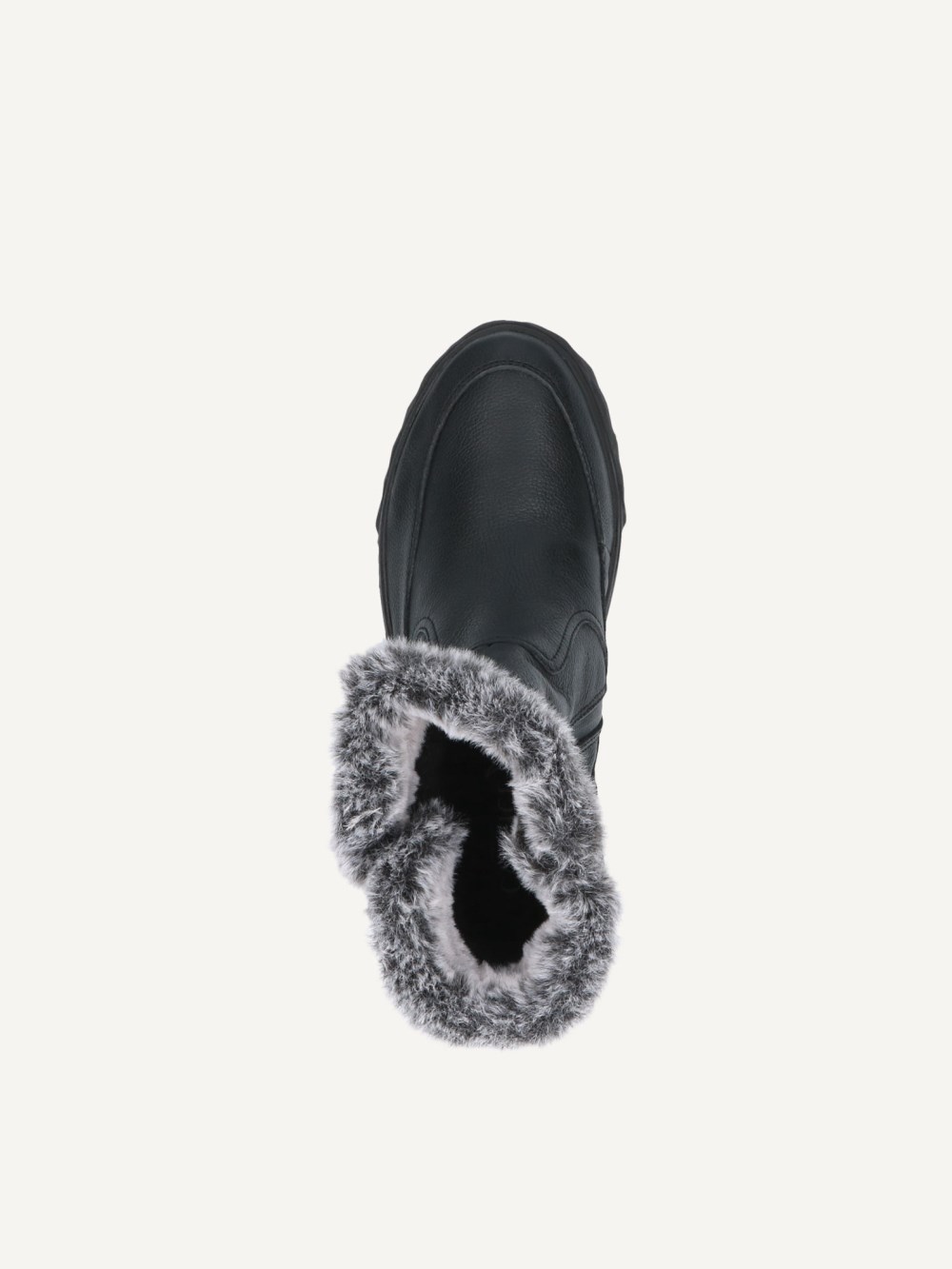 Caprice Stiefelette - Schwarzes Nappaleder