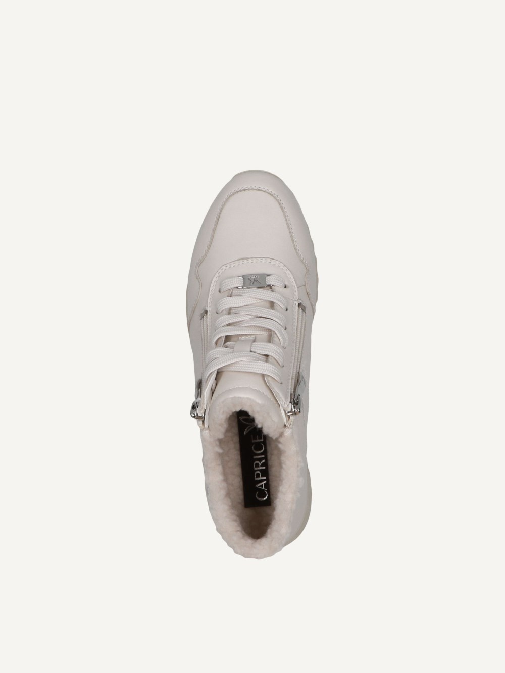 Caprice Stiefelette - Offwhite Nappa