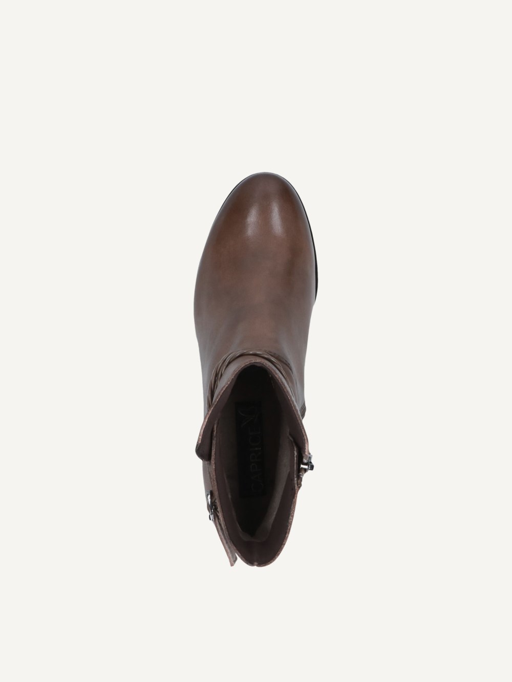 Caprice Stiefelette - Taupe-Nappaleder