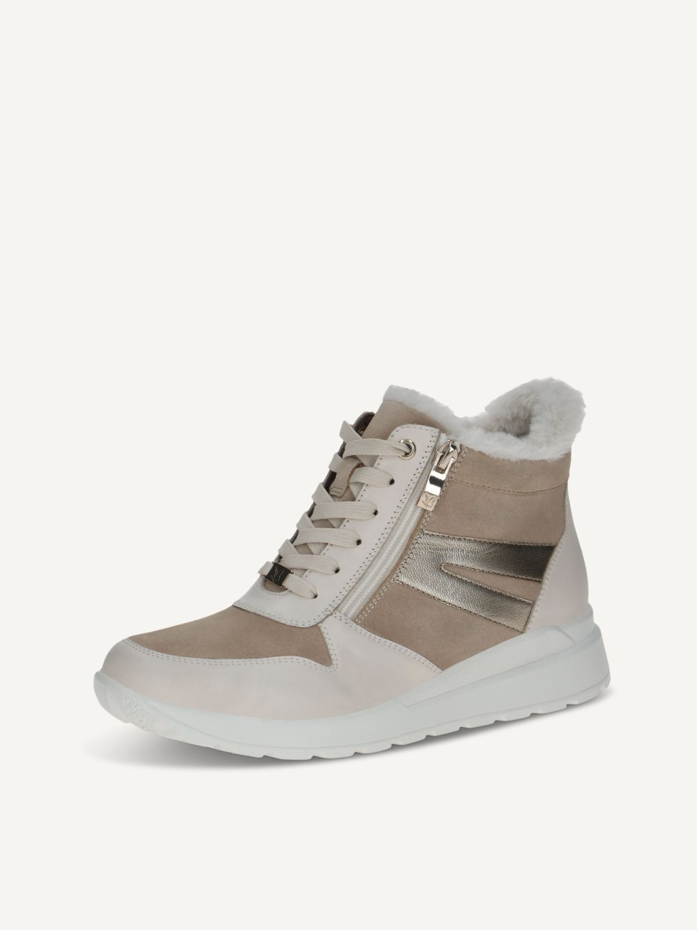 Caprice Sneaker - Schneeweißer Kamm