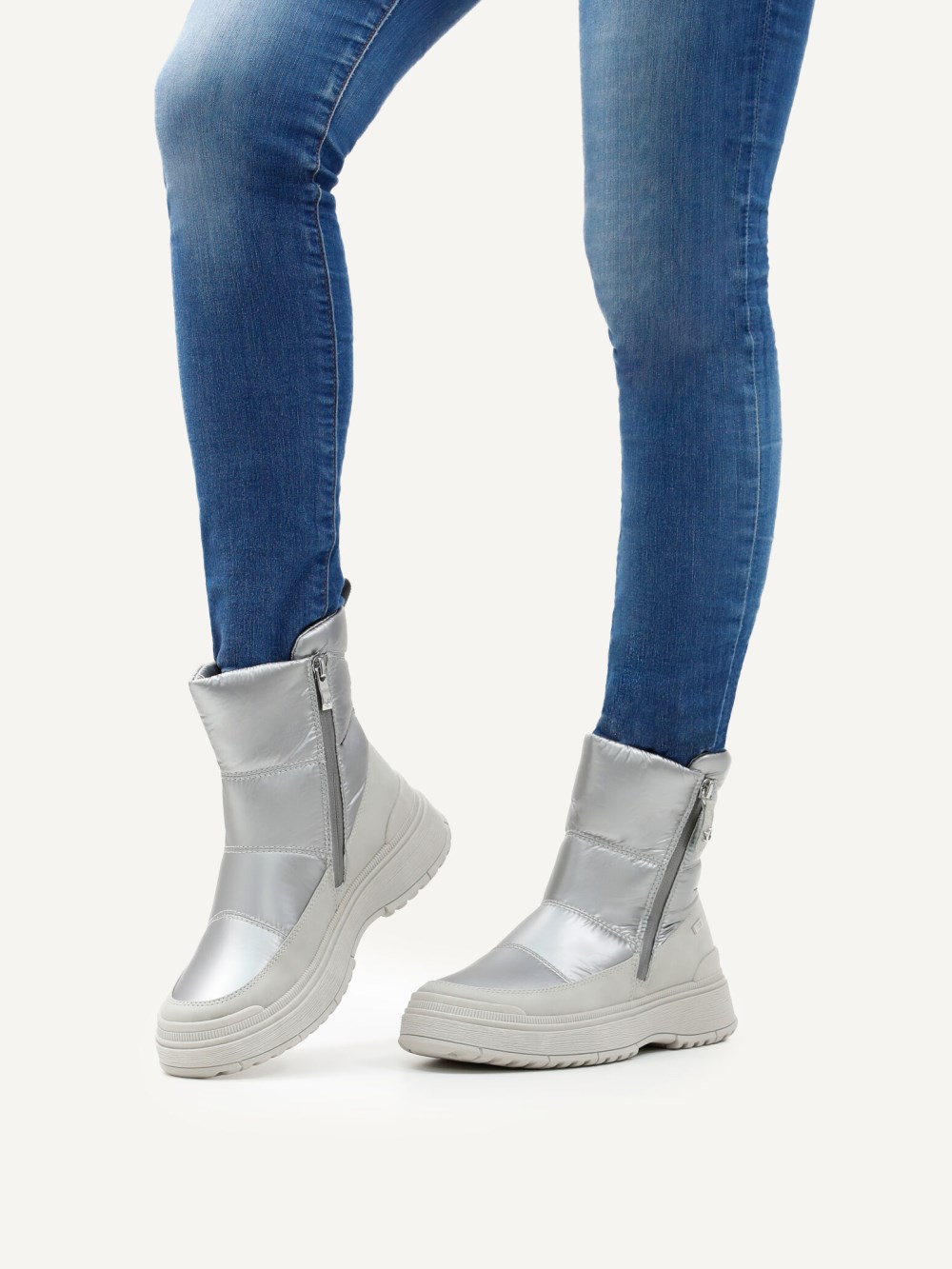 Caprice Stiefelette - Warmgraues Co