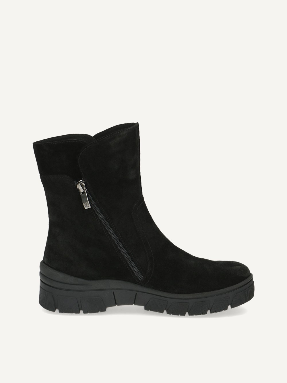 Caprice Stiefelette - Schwarzes Wildleder