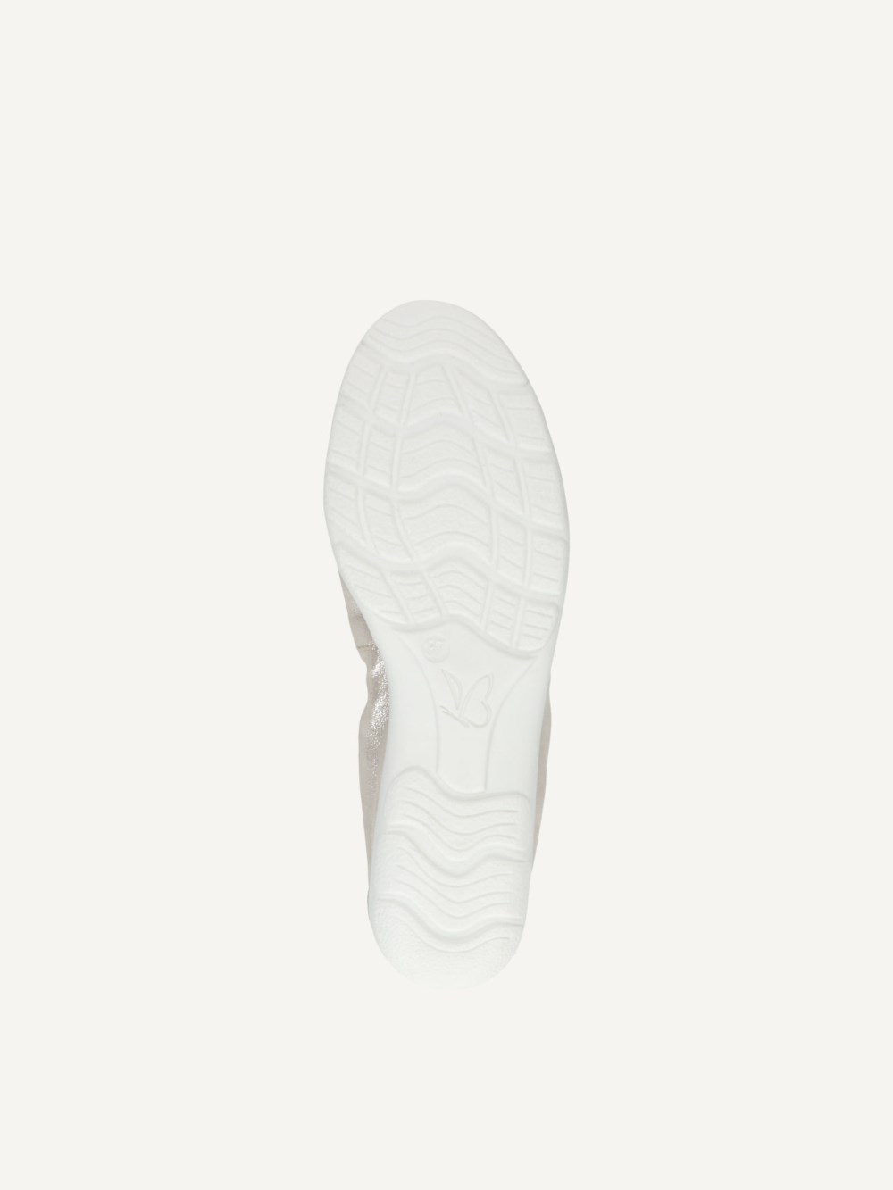 Caprice Ballerina - Taupe Metallic