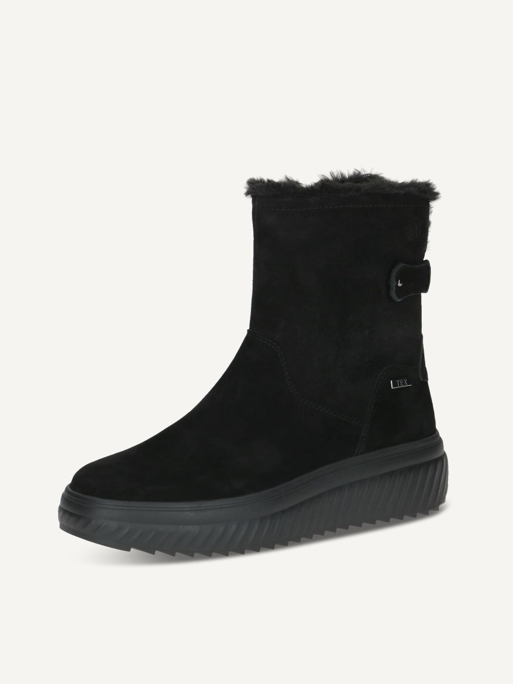 Caprice Stiefelette - Schwarzes Wildleder