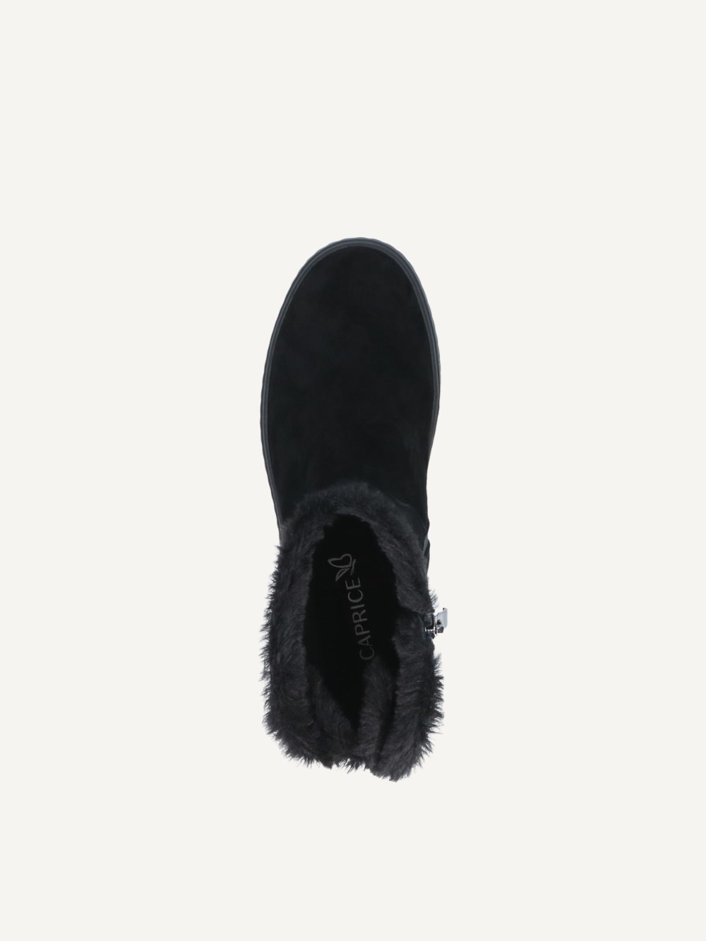 Caprice Stiefelette - Schwarzes Wildleder