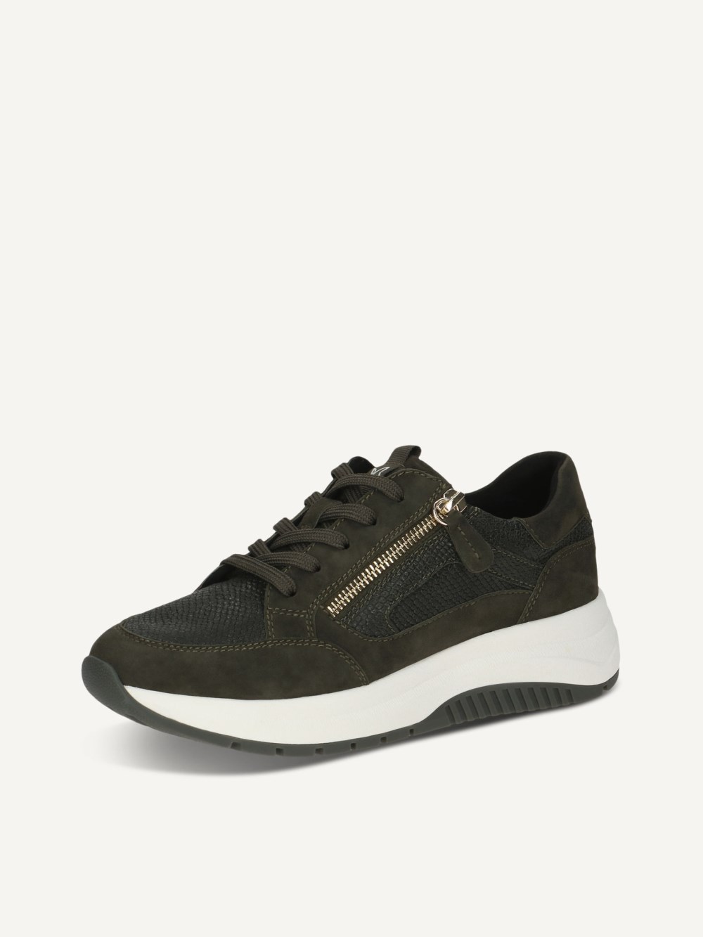 Caprice Sneaker - Khaki-Kamm