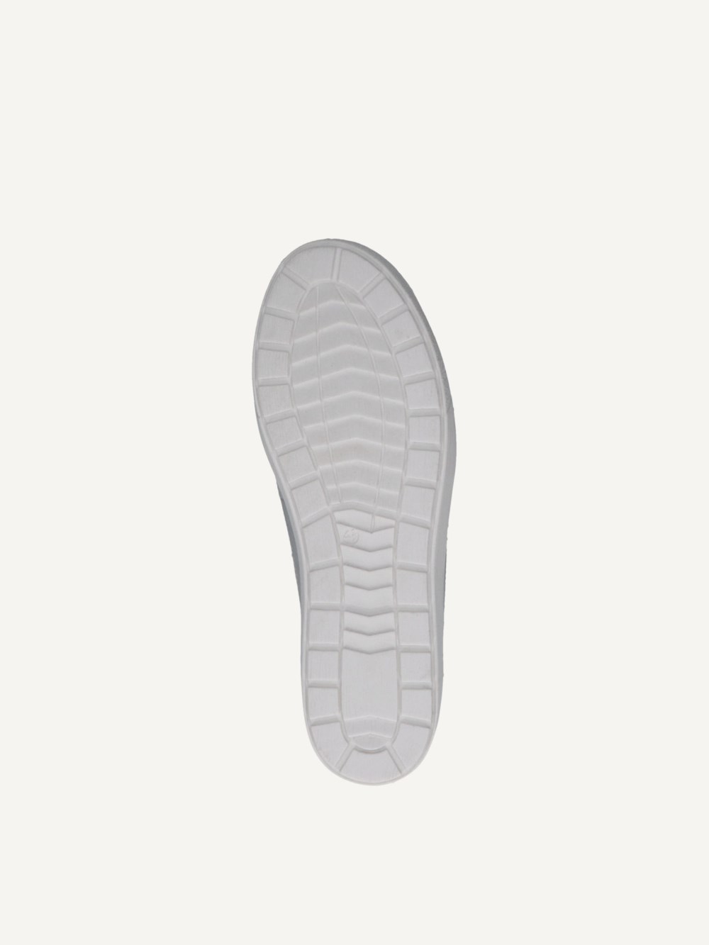 Caprice Sneaker - Cremeweiß/Silber