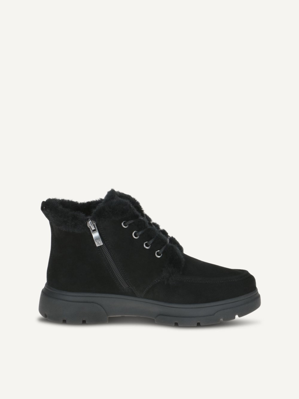 Caprice Stiefelette - Schwarzes Wildleder