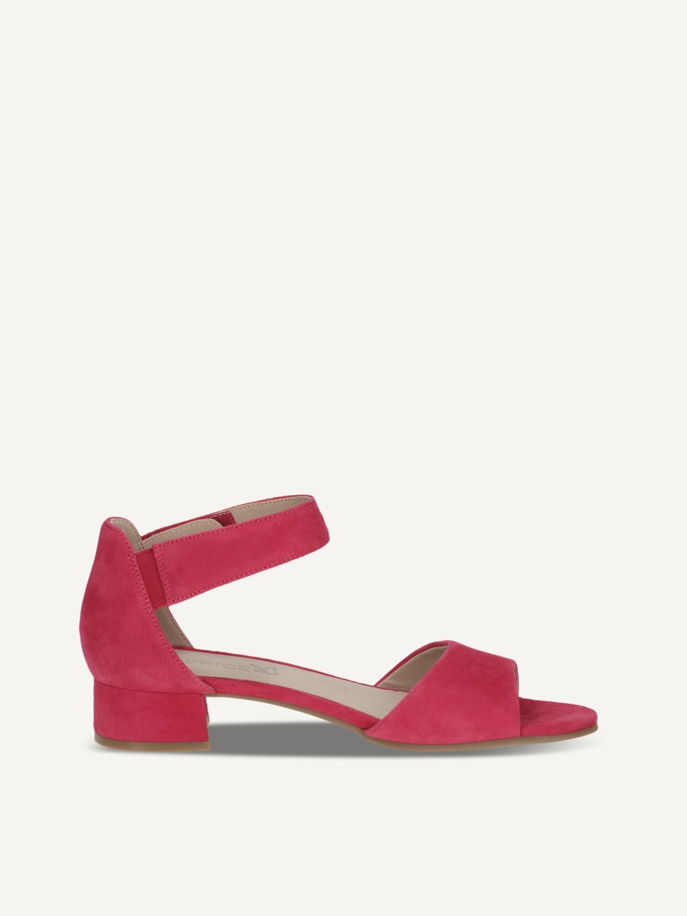 Caprice Sandalette - Rosa Wildleder
