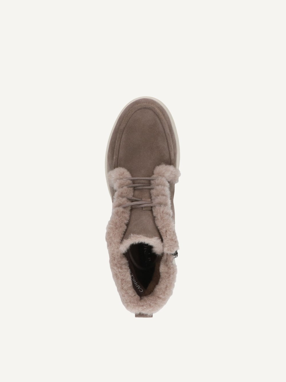Caprice Stiefelette - Dunkeltaupefarbenes Wildleder
