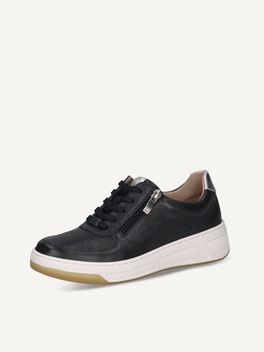 Caprice Sneaker - Dunkelblau/Silber