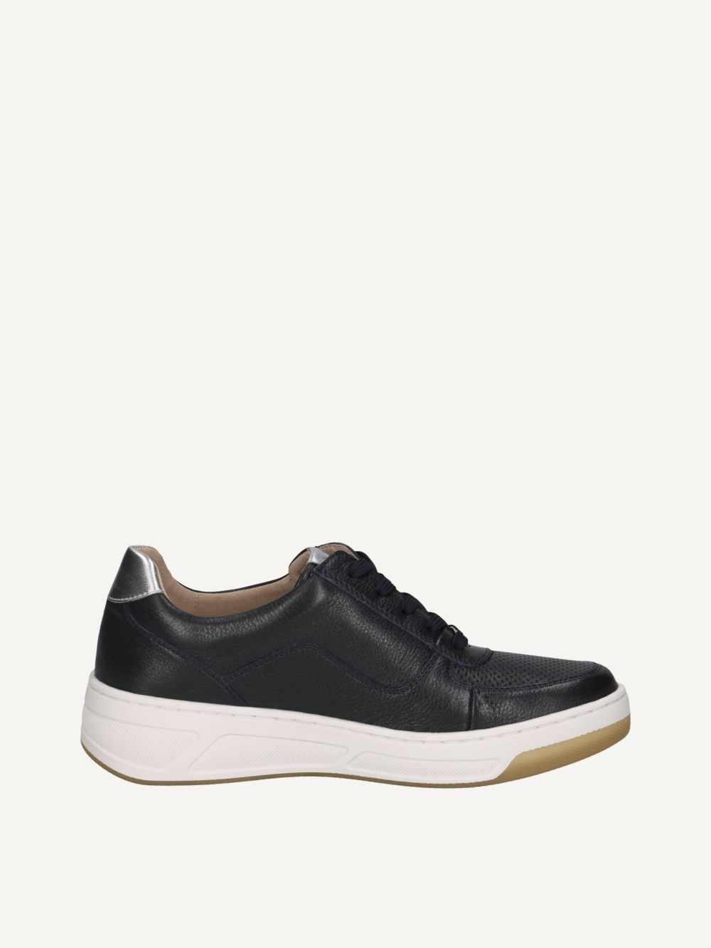 Caprice Sneaker - Dunkelblau/Silber
