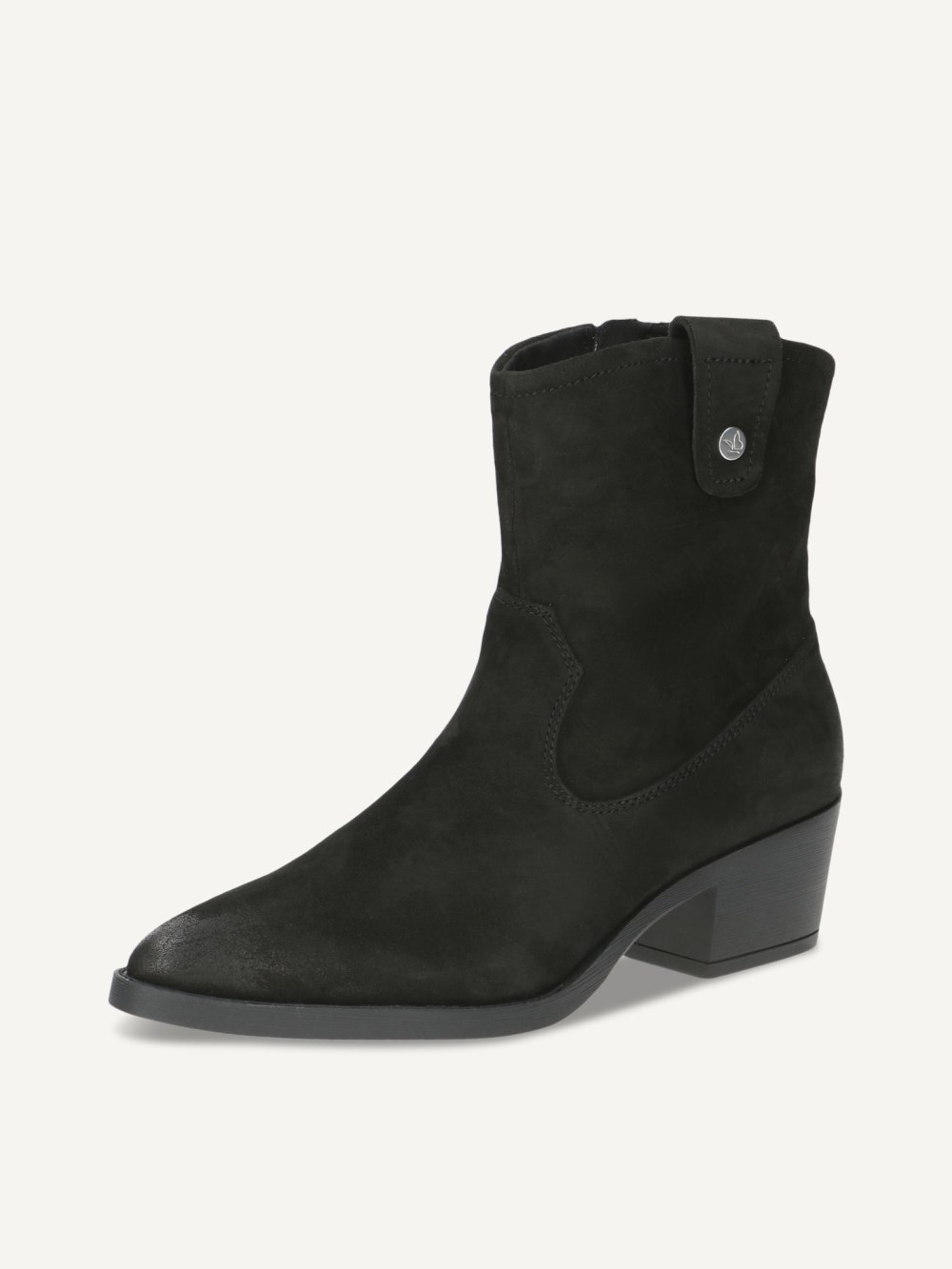 Caprice Stiefelette - Schwarzes Wildleder