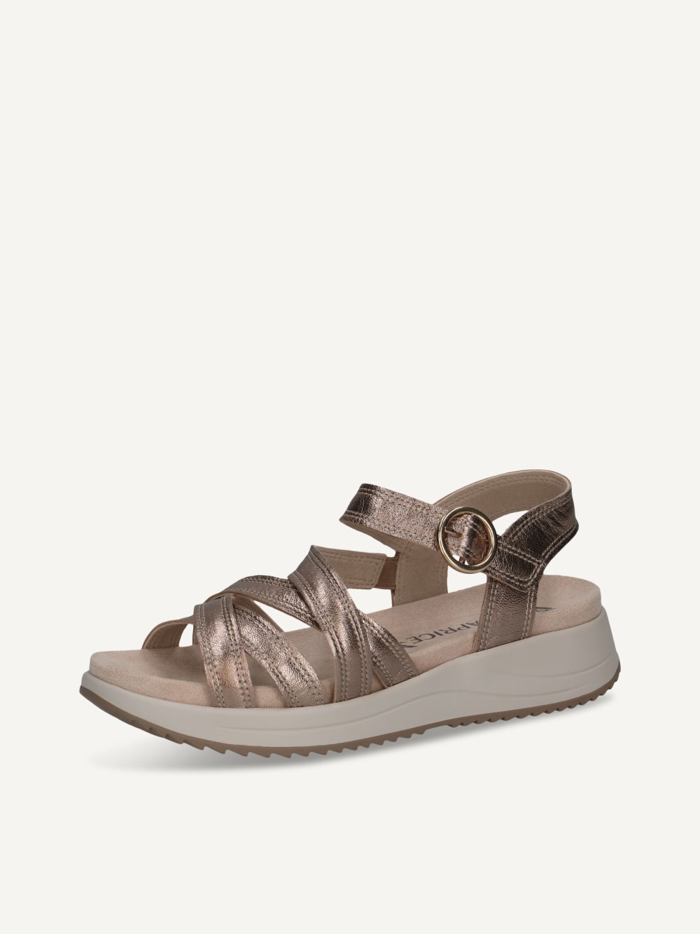 Caprice Sandale - Taupe-Metallic