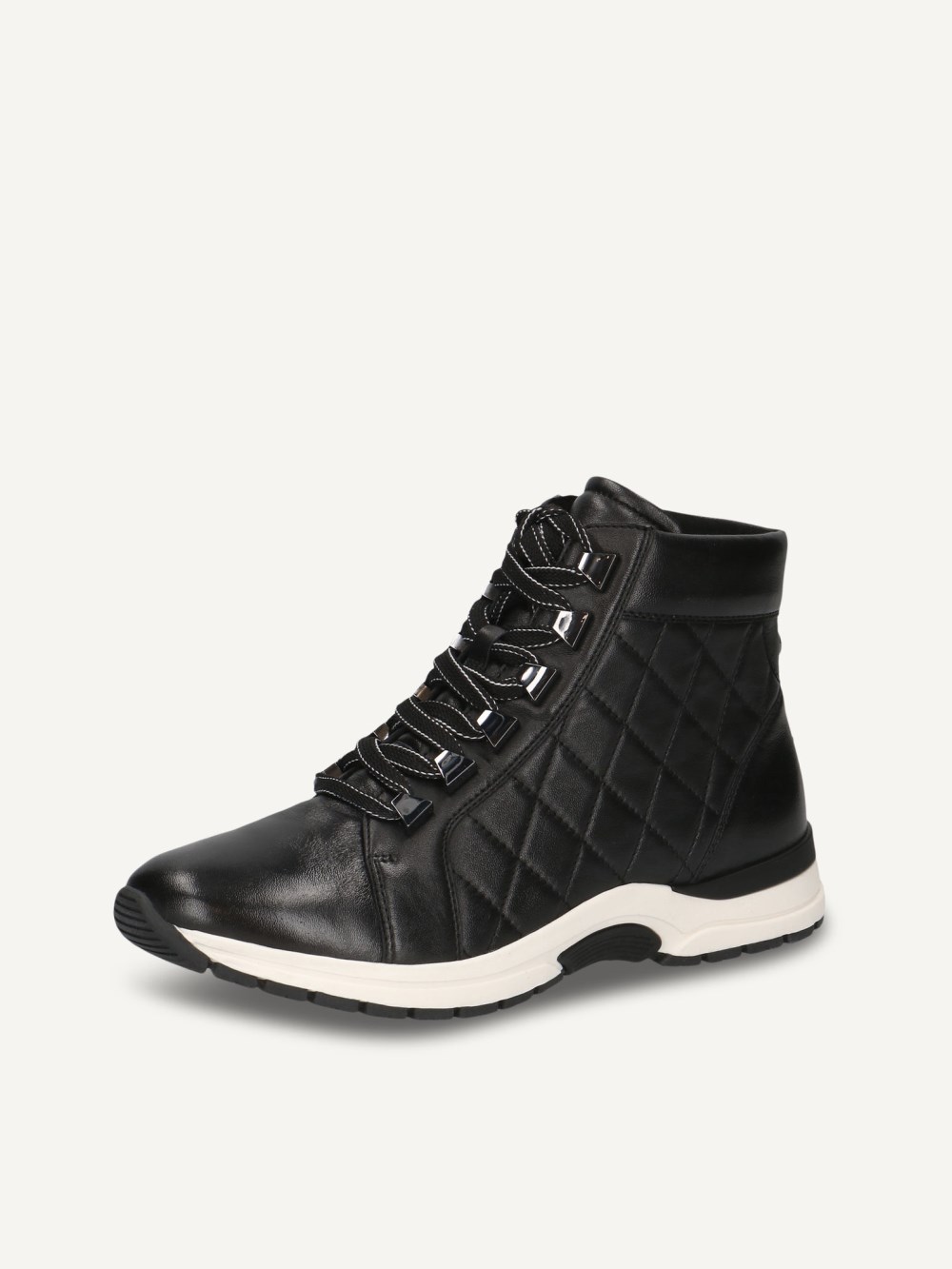 Caprice Stiefelette - Schwarzes Nappaleder