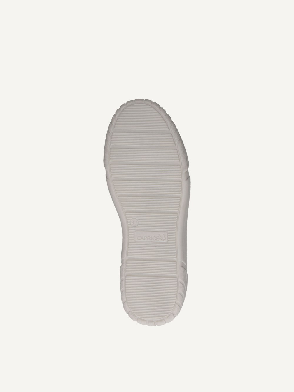 Caprice Slipper - Platinmetall