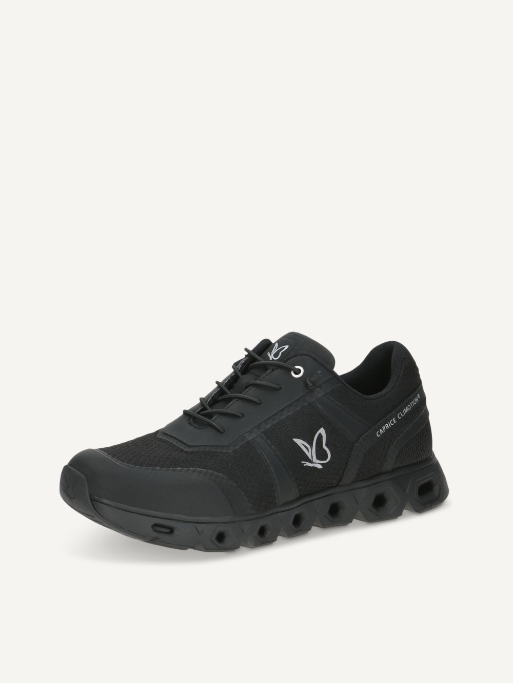Caprice Sneaker - Schwarze/Schwarze Sohle