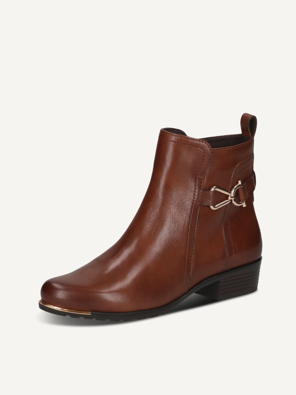 Caprice Stiefelette - Cognac-Nappaleder