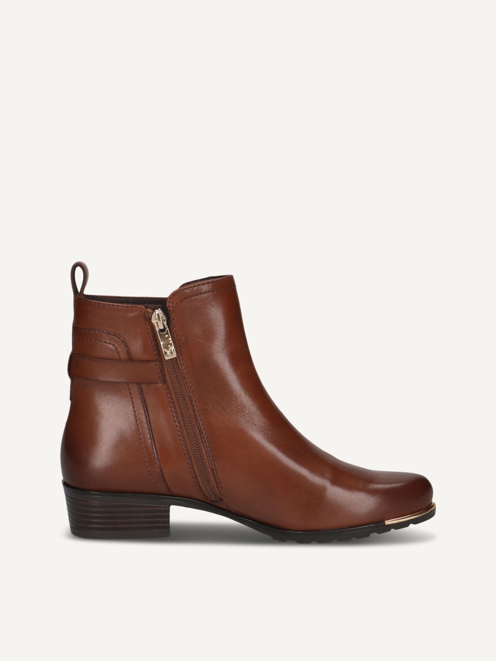 Caprice Stiefelette - Cognac-Nappaleder