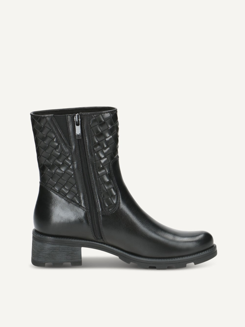 Caprice Stiefelette - Schwarzes Nappa