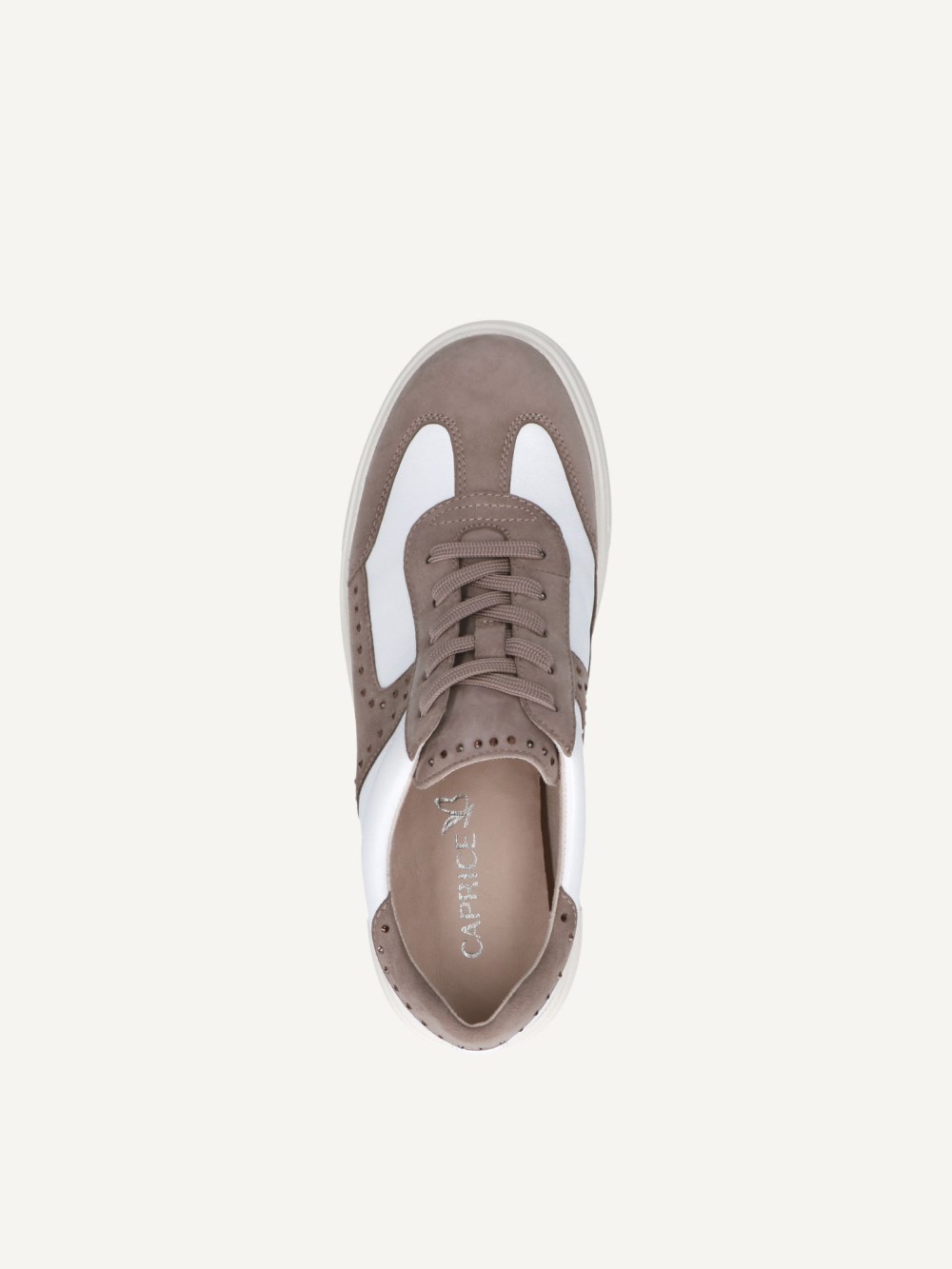 Caprice Sneaker - Schlamm/Weiß