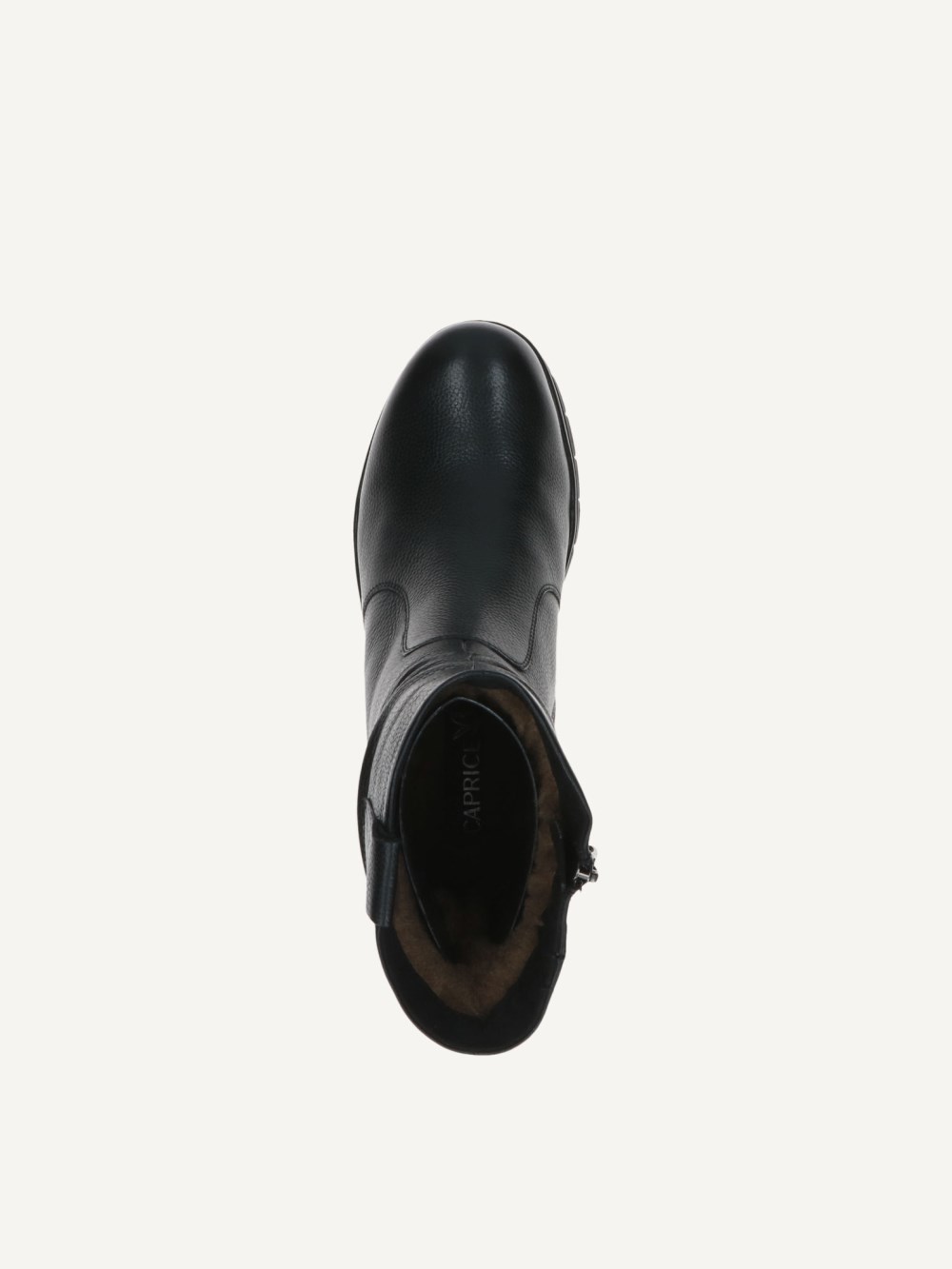 Caprice Stiefelette - Schwarzes Nappa