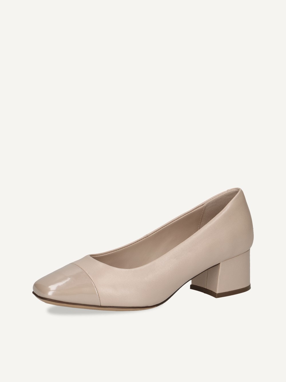 Caprice Pumps - Beige Kammleder