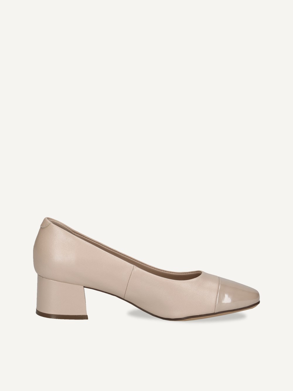 Caprice Pumps - Beige Kammleder