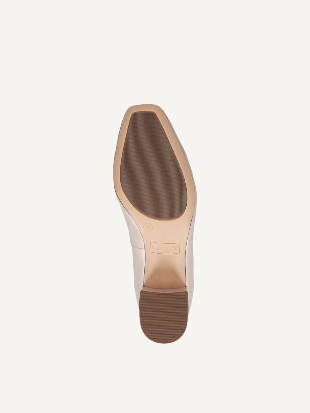 Caprice Pumps - Beige Kammleder