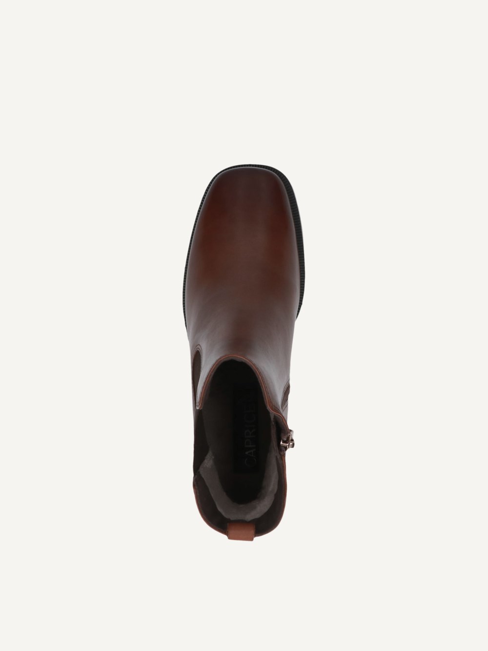 Caprice Stiefelette - Cognacfarbenes Nappaleder