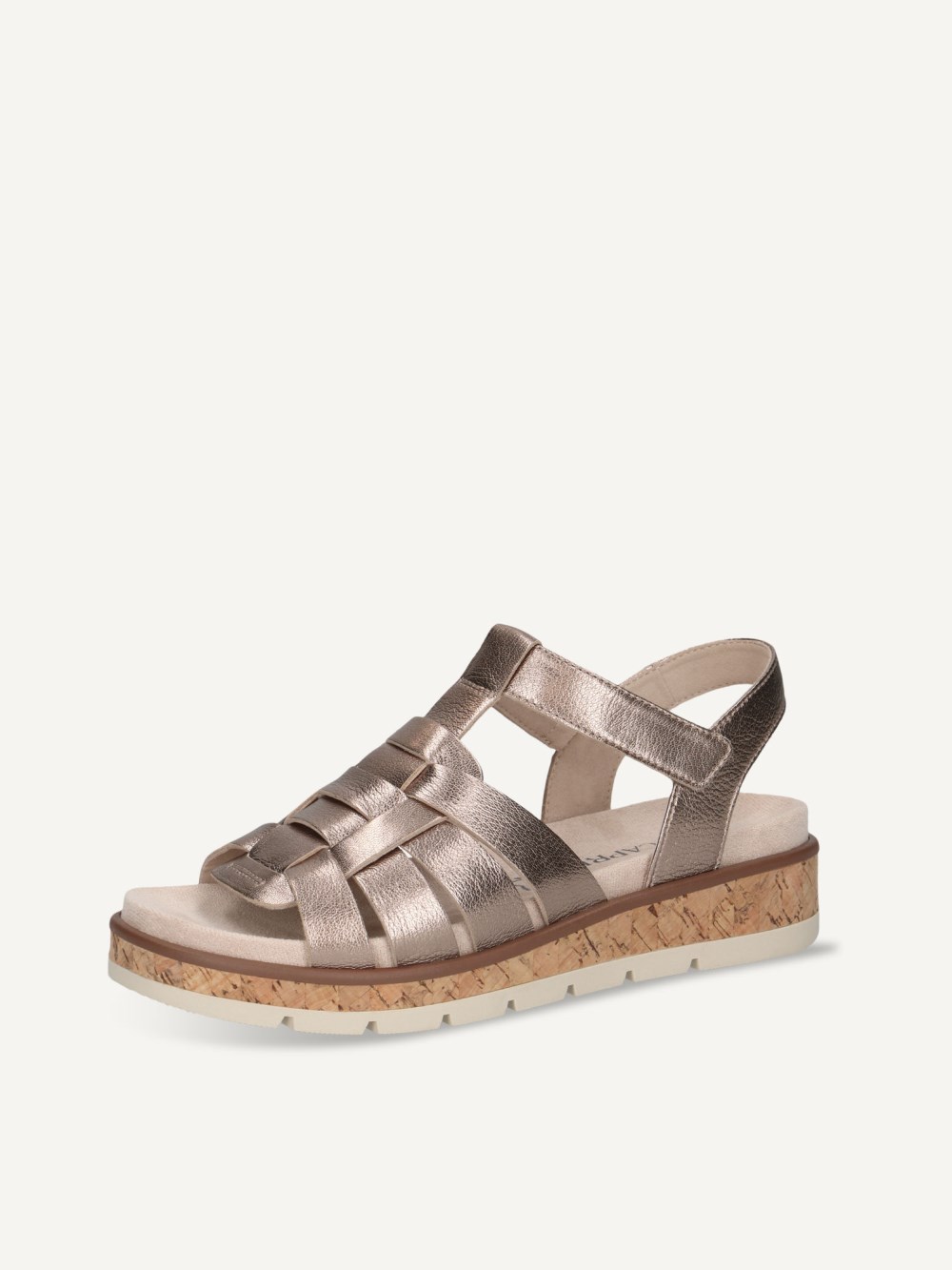 Caprice Sandale - Taupe Metallic