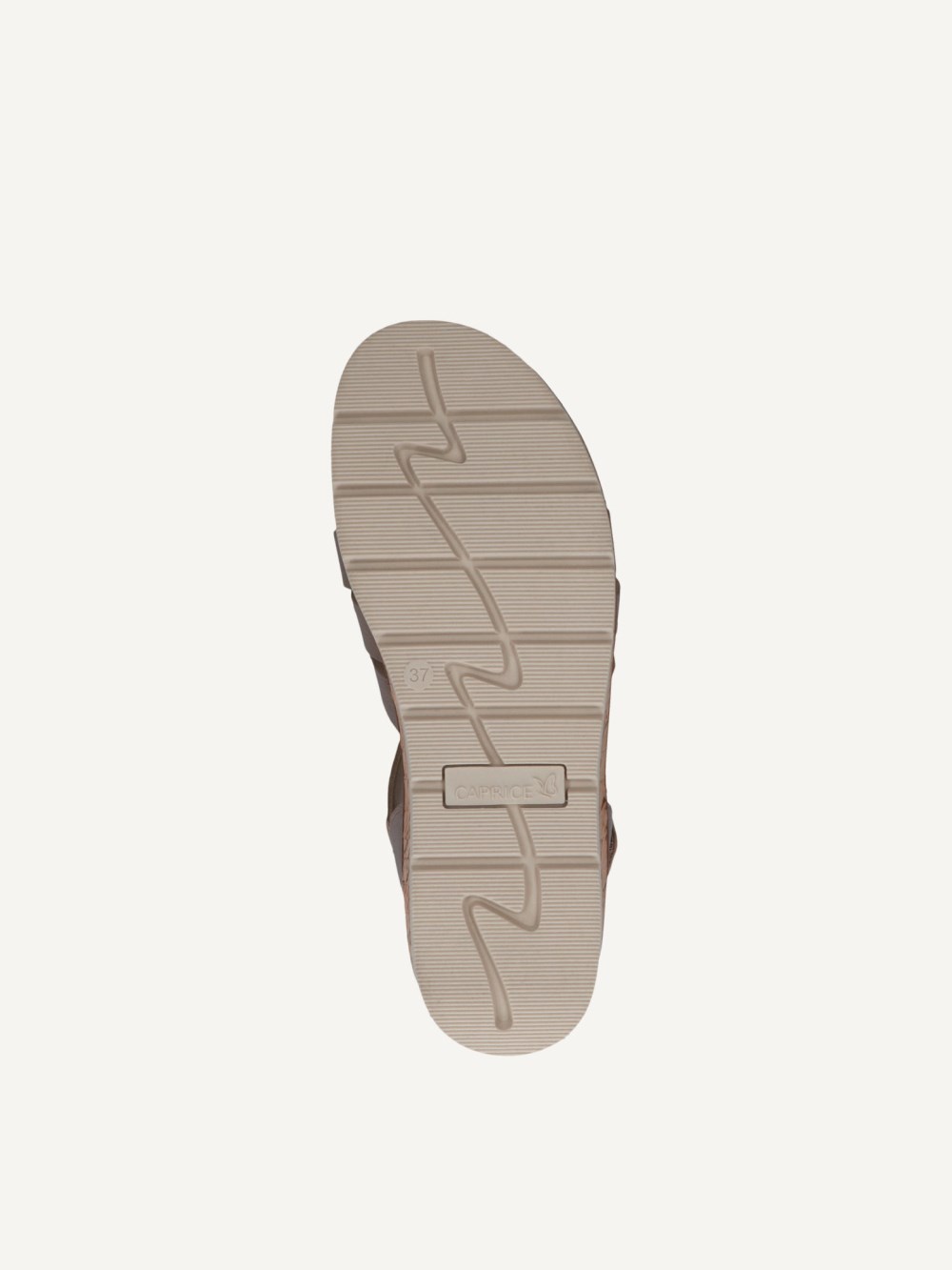Caprice Sandale - Taupe Metallic
