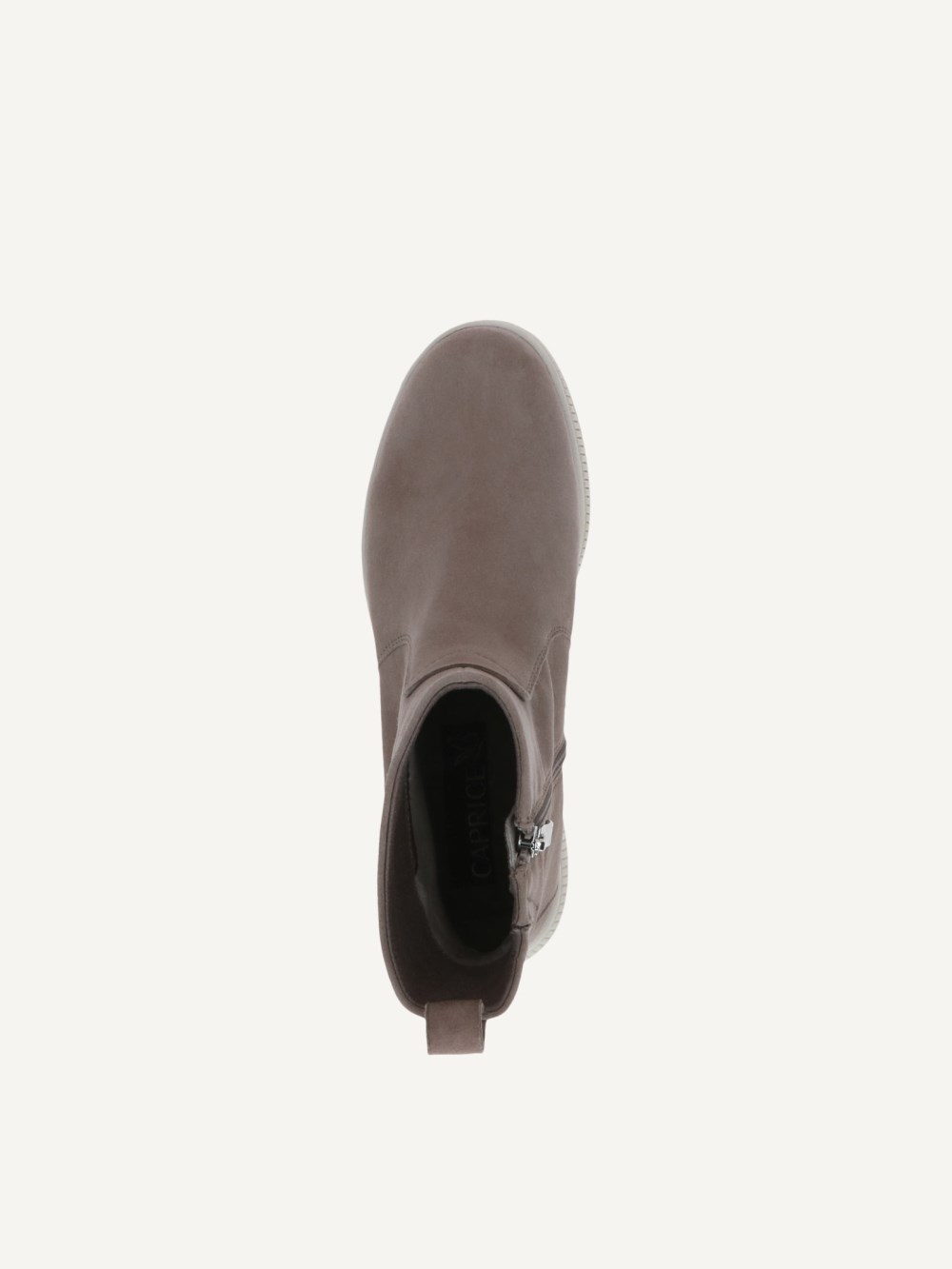 Caprice Stiefelette - Taupefarbenes Wildleder