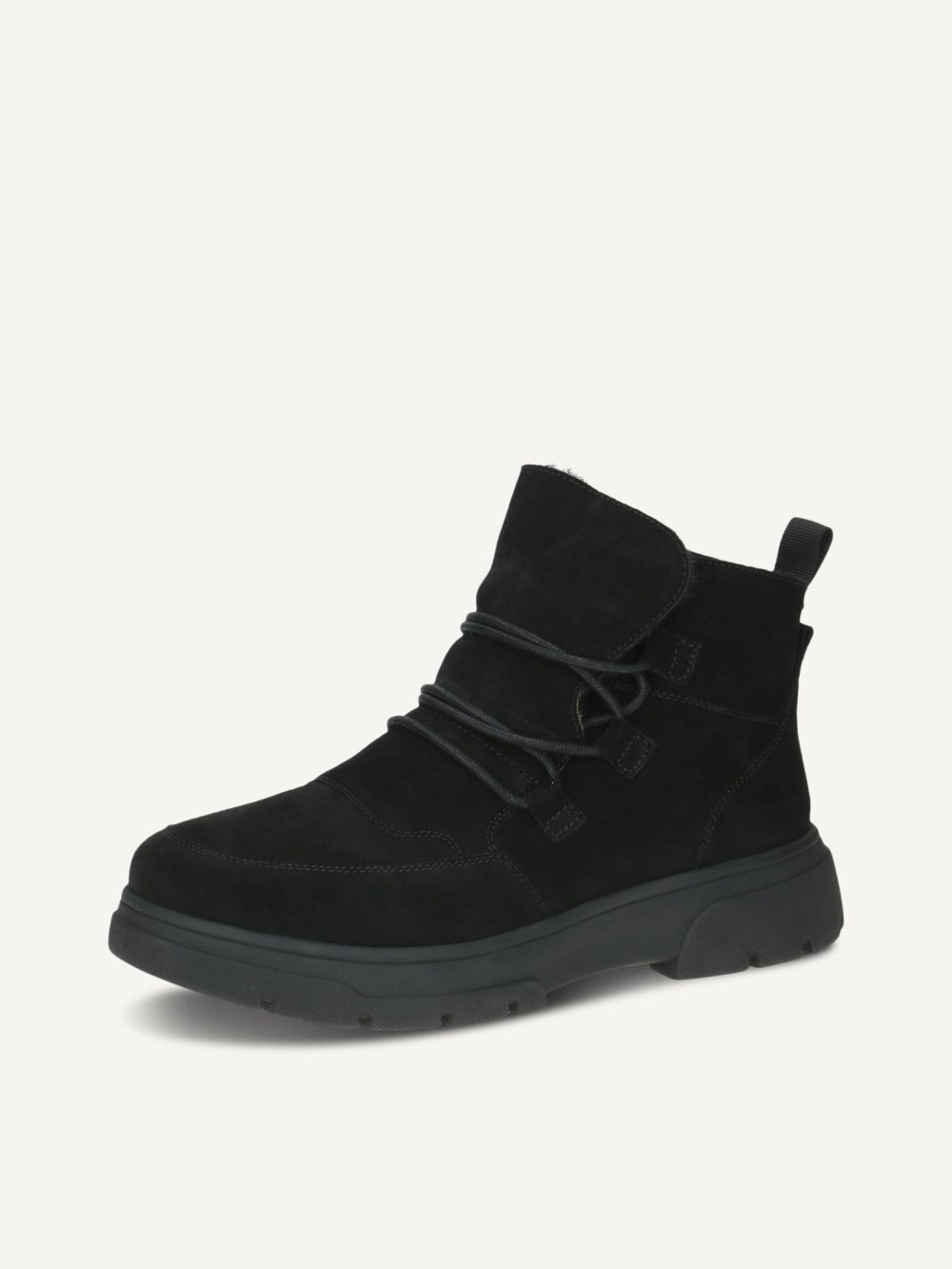 Caprice Stiefelette - Schwarzes Wildleder