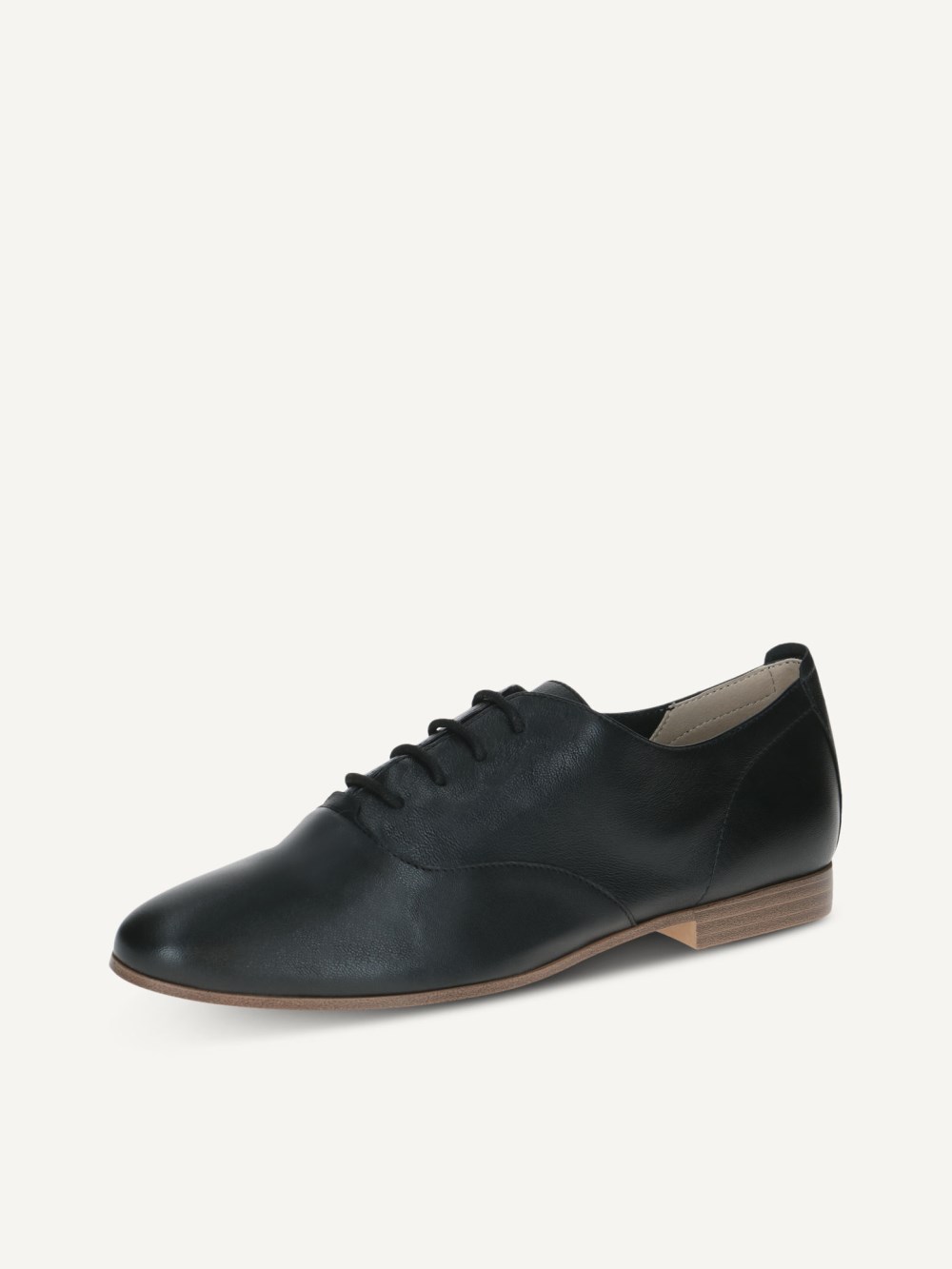 Caprice Halbschuh - Schwarzes Nappaleder