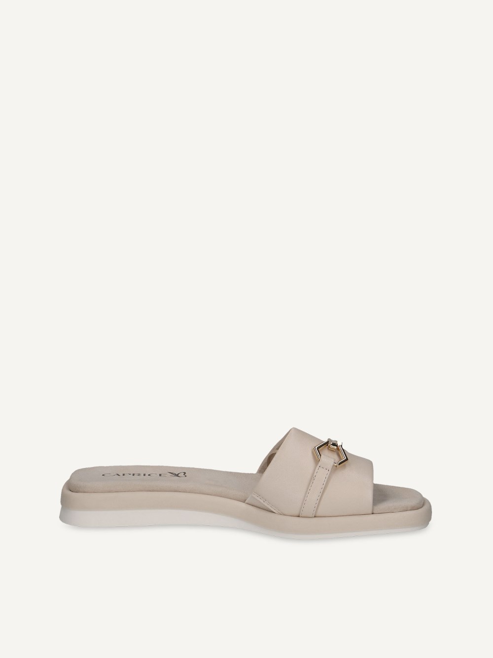 Caprice Pantolette - Creme-Perlmutt
