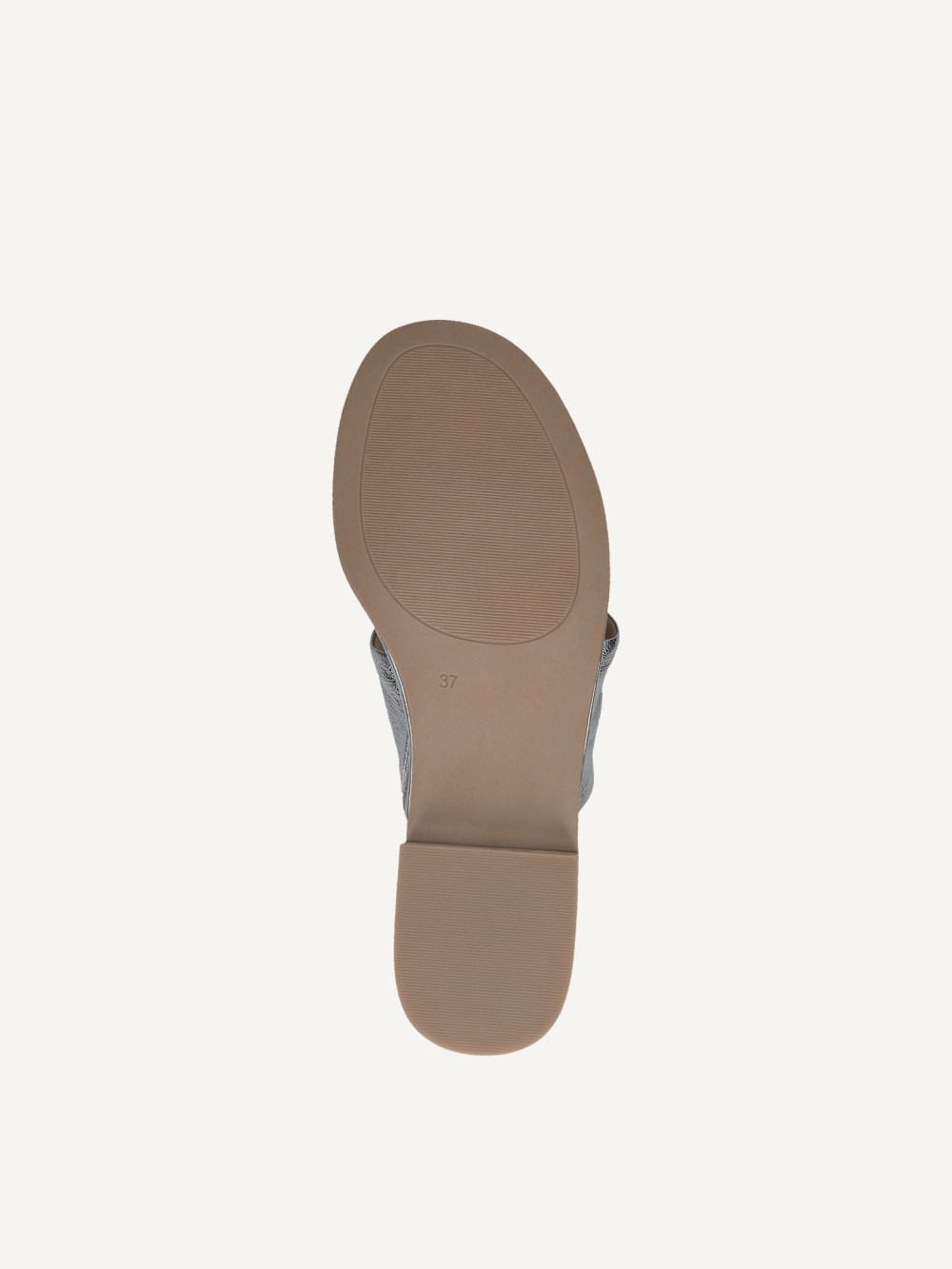 Caprice Pantolette - Silbermetall.