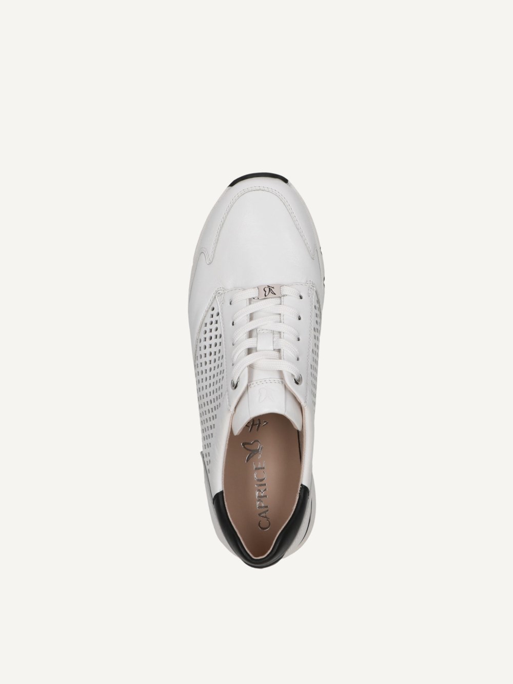 Caprice Sneaker - Weiß/Schwarz