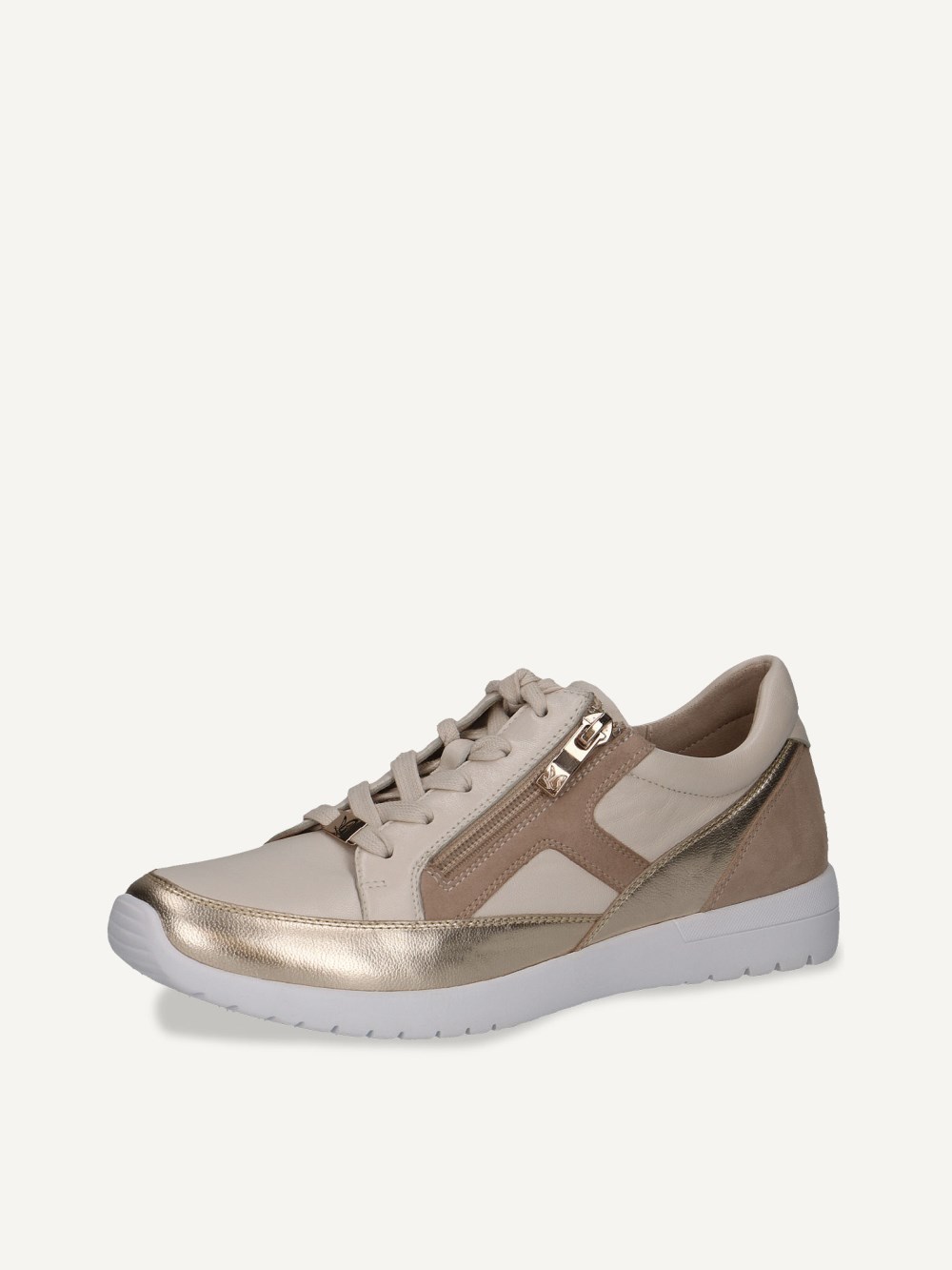 Caprice Sneaker - Sandfarbener Kamm