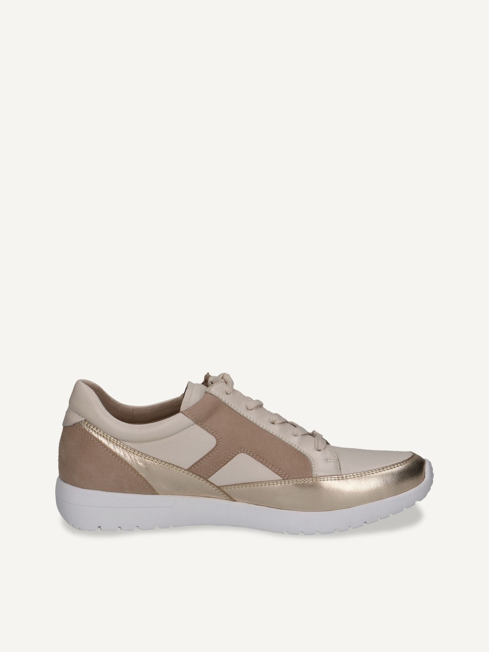 Caprice Sneaker - Sandfarbener Kamm