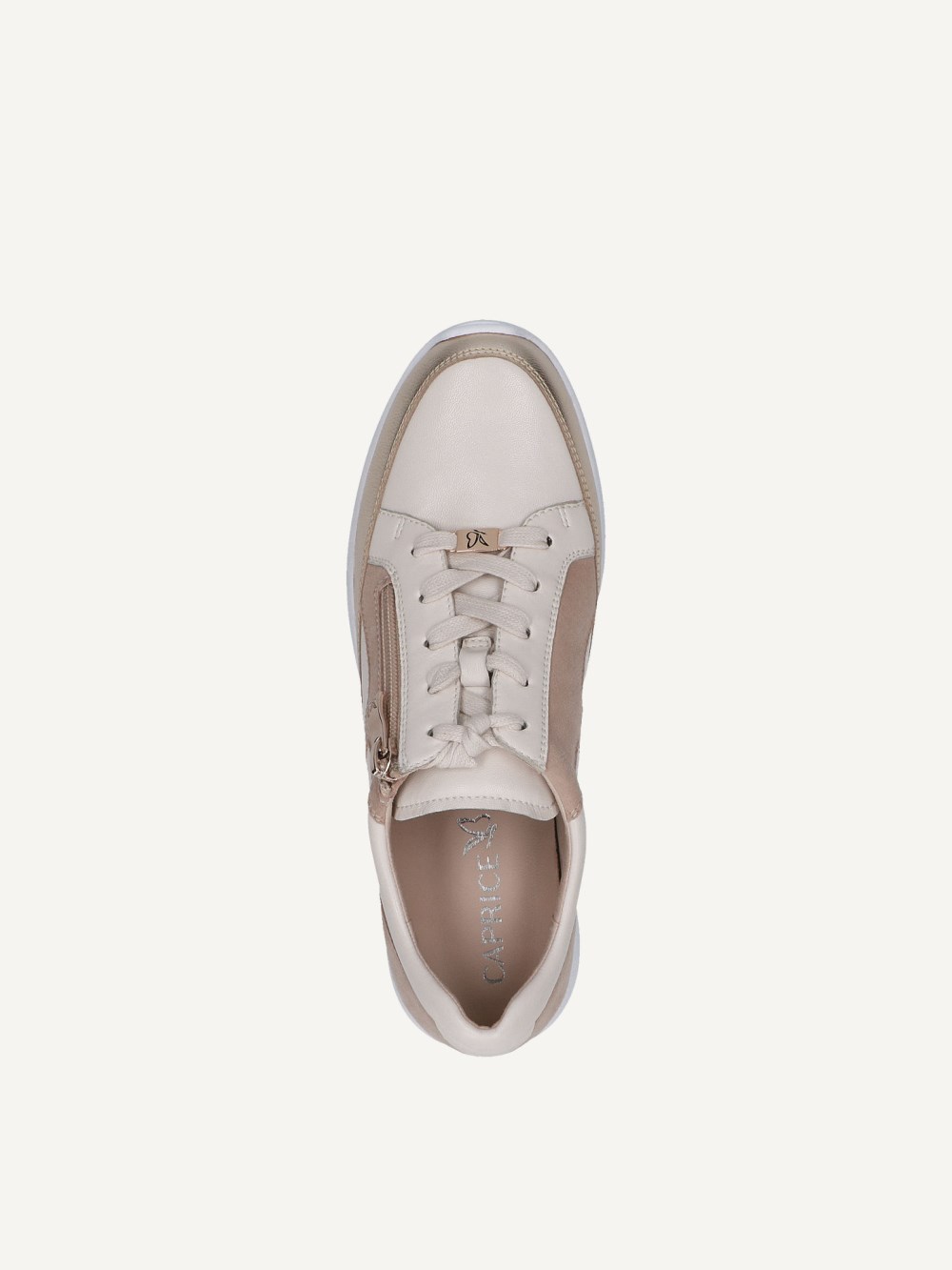 Caprice Sneaker - Sandfarbener Kamm