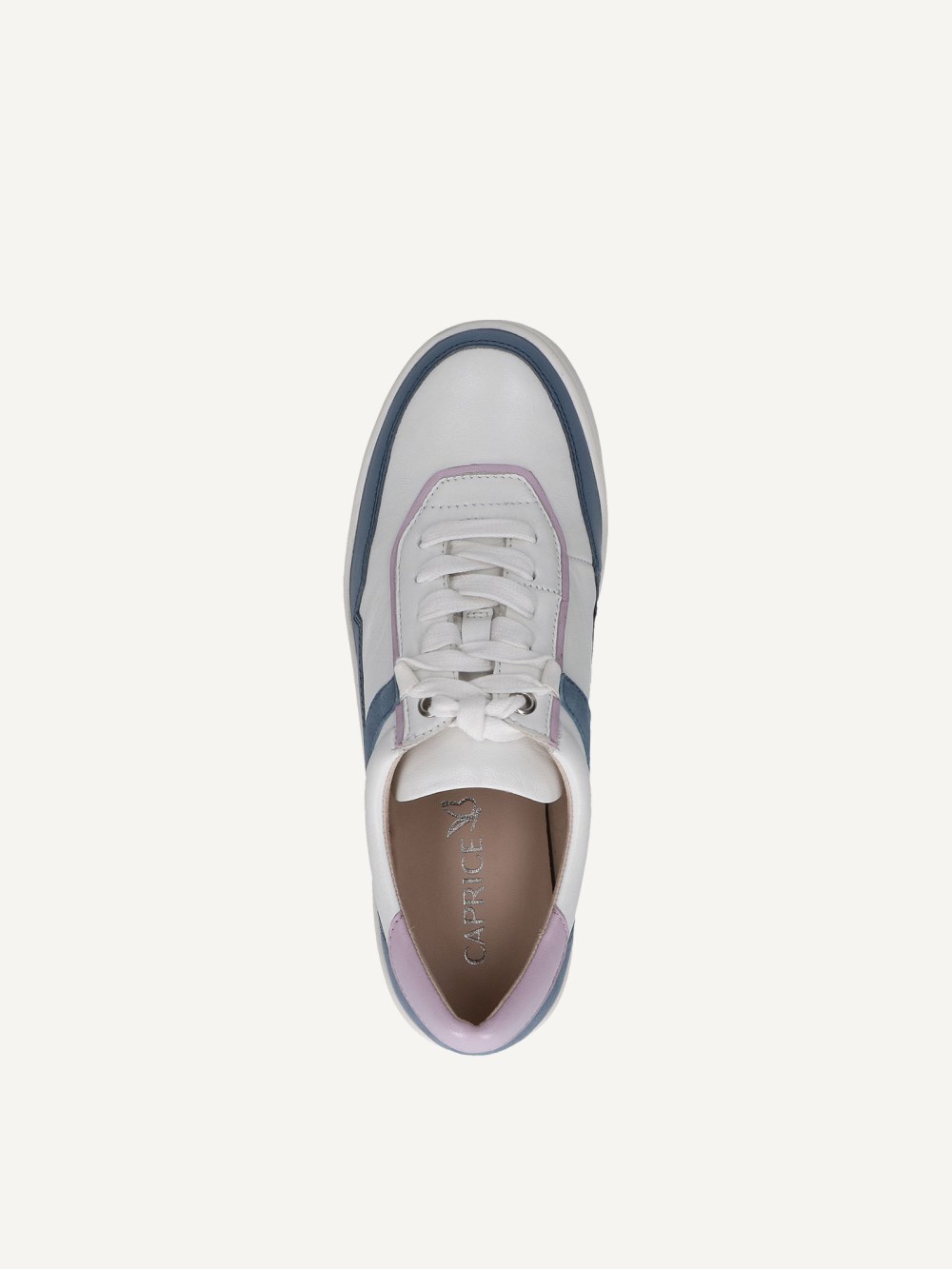 Caprice Sneaker - Blaues Kammleder