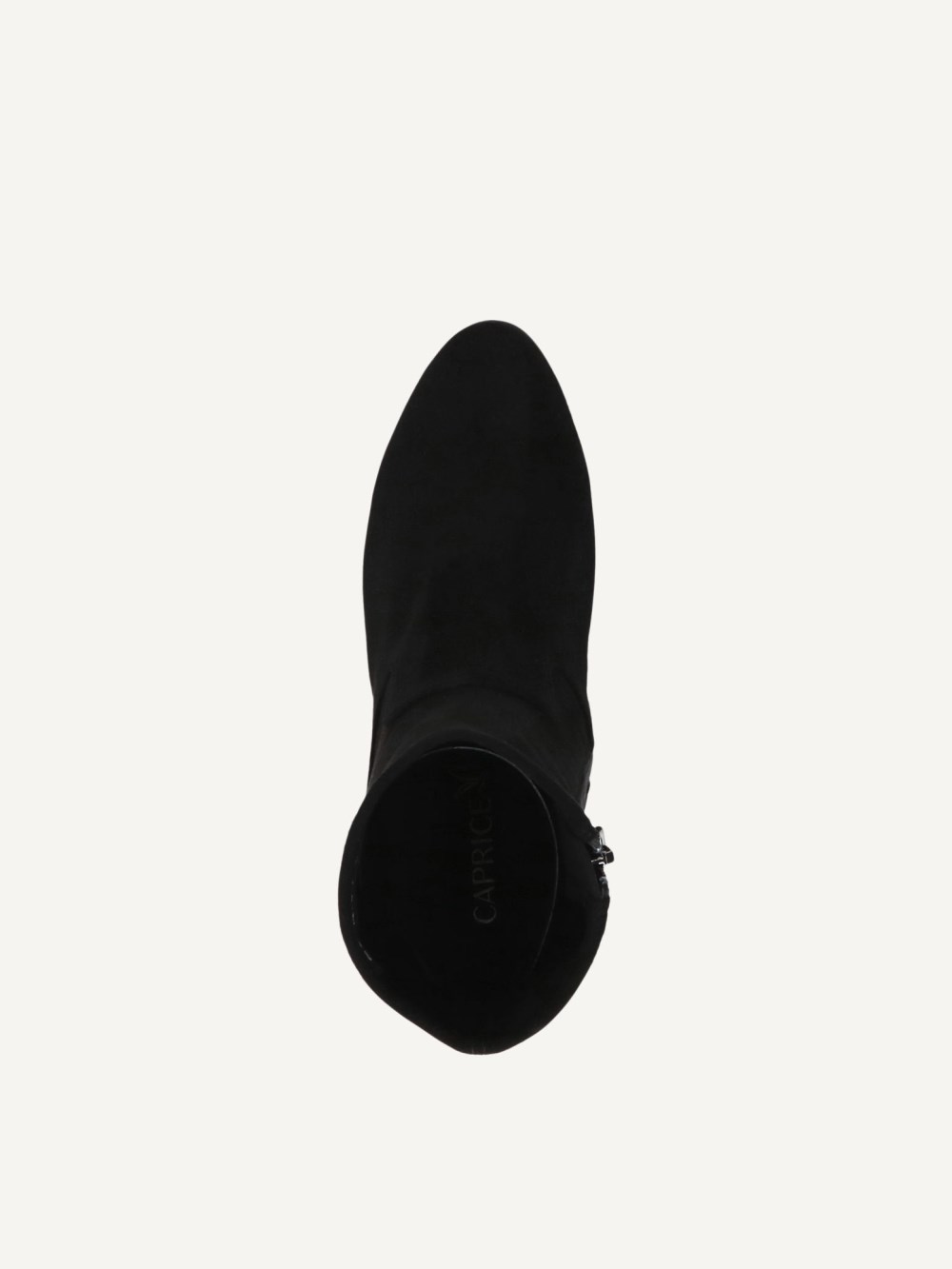 Caprice Stiefelette - Schwarzer Stretch