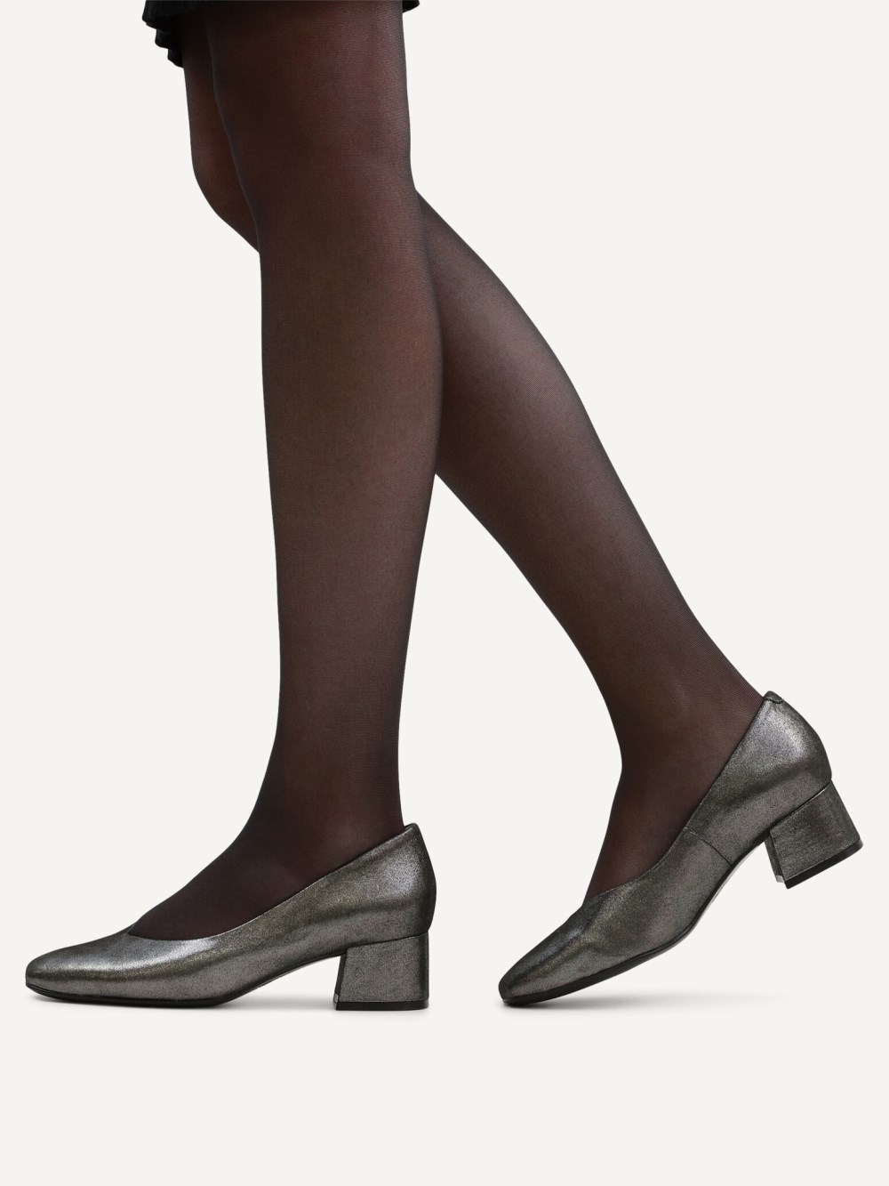 Caprice Pumps - Dunkelgrau Metallic