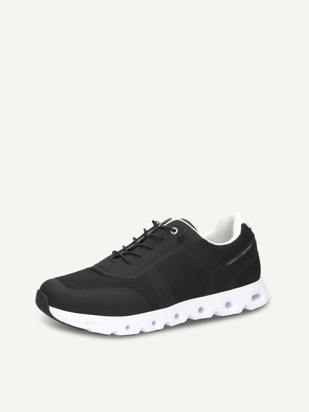 Caprice Sneaker - Schwarzer Kammleder