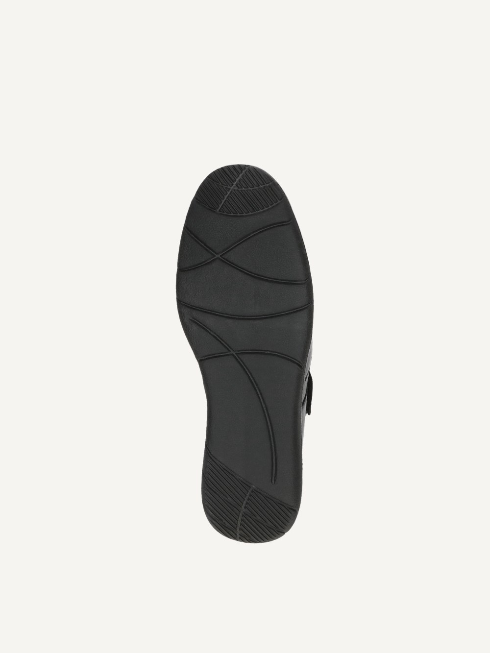 Caprice Slipper - Schwarzes Nappaleder