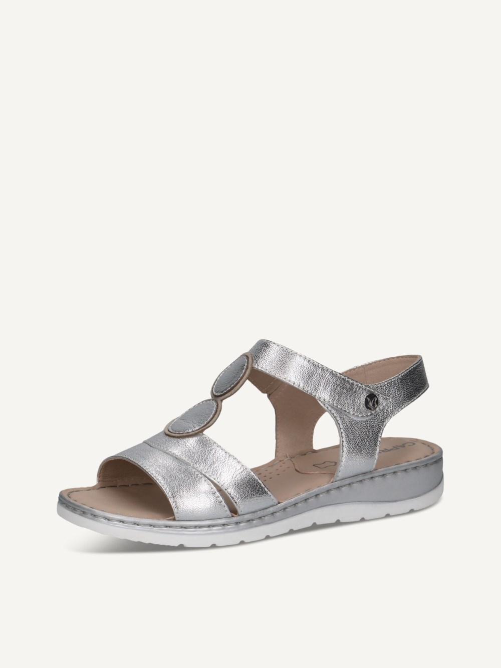 Caprice Sandalette - Silbermetall